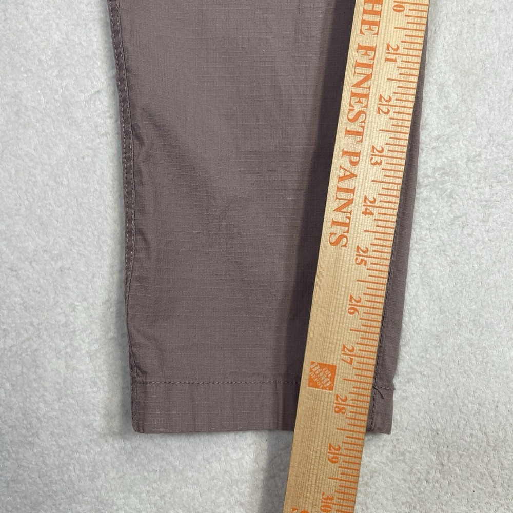 Vuori Ripstop Dura Terra Pants Drawstring Stretch Light Brown Womens Small VW401 - Picture 7 of 14